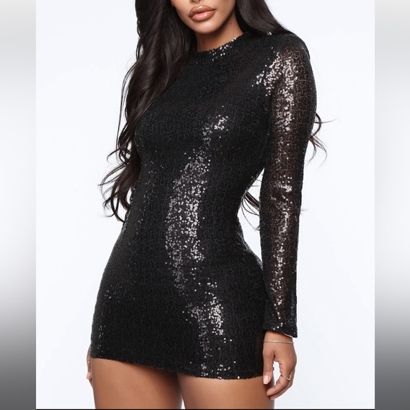 Fashion Nova Bundle of Fun Sequin Mini Dress - Picture 3 of 6